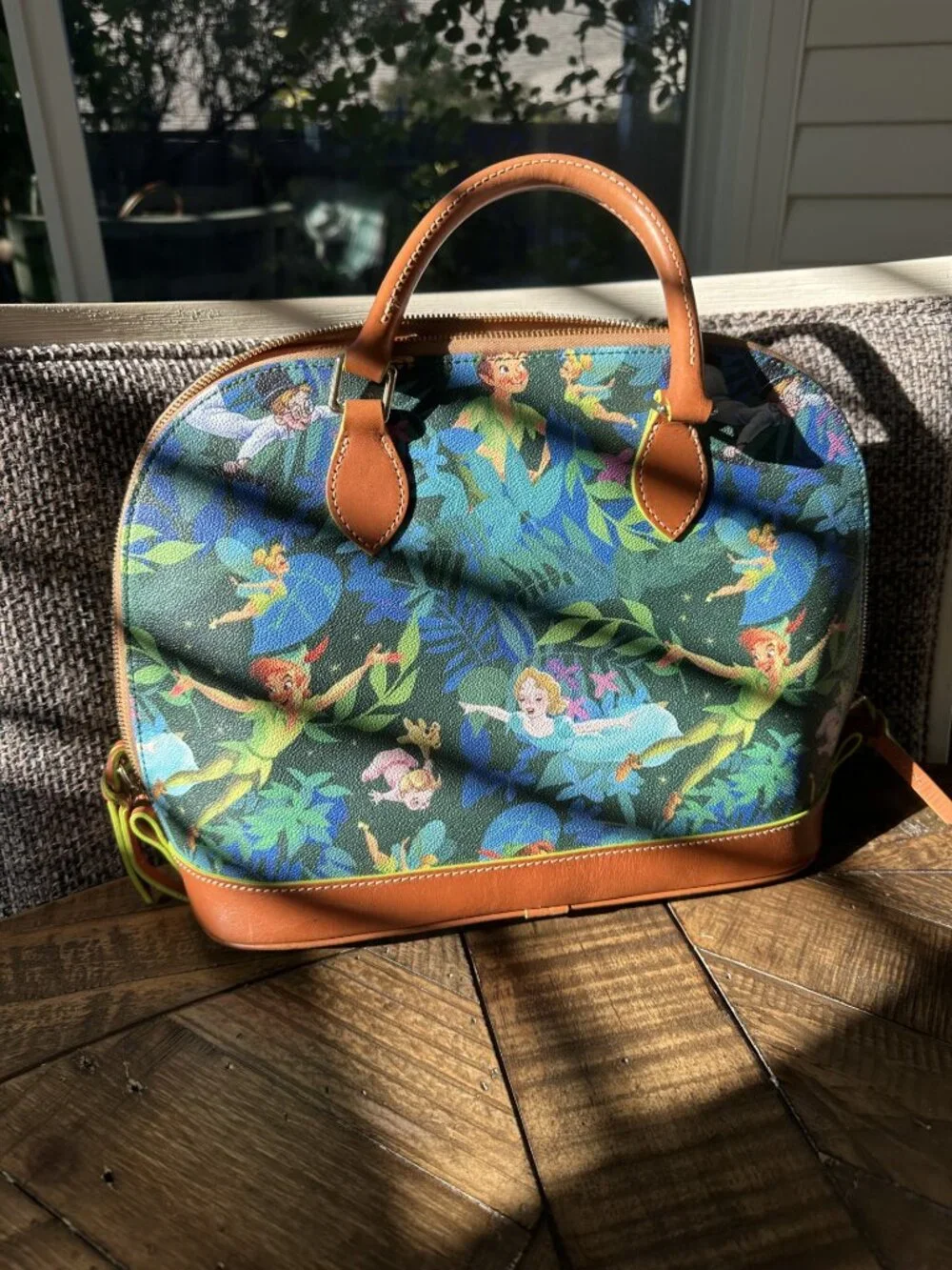 Disney Dooney & Bourke Peter Pan Satchel Handbag